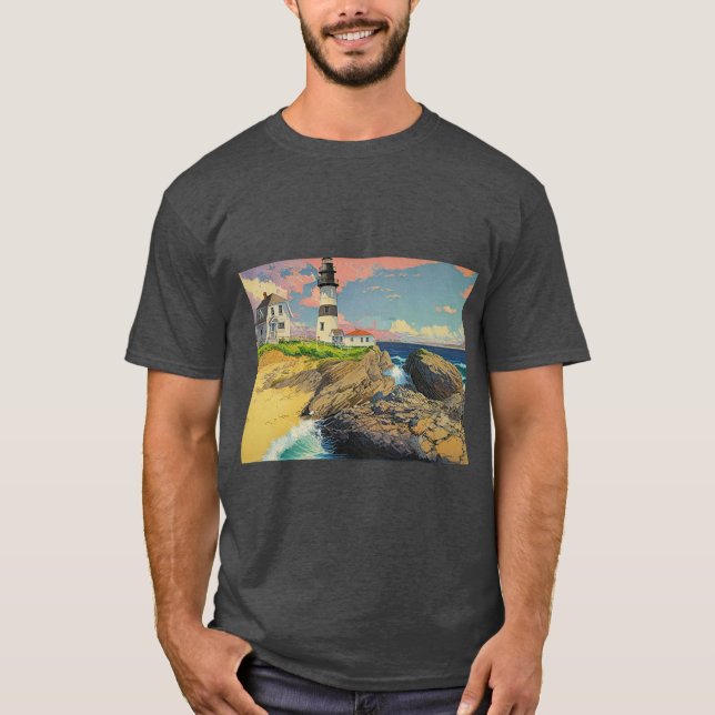 Camiseta Cabo Cod Superdimensionado (Frente)