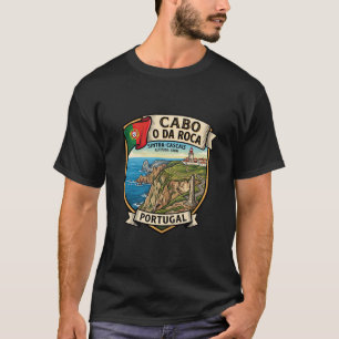 Camiseta Cabo da Roca Portugal Aventura Costeira