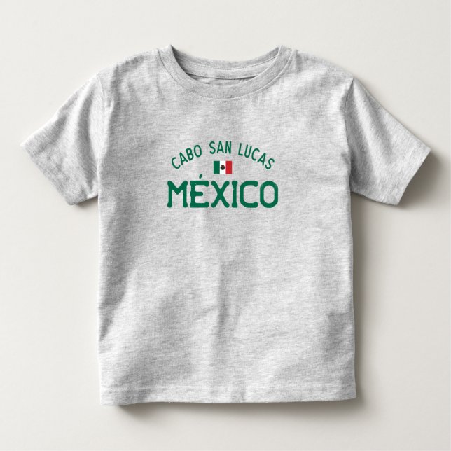 Camiseta Cabo de São Lucas México em dificuldades (México) (Frente)