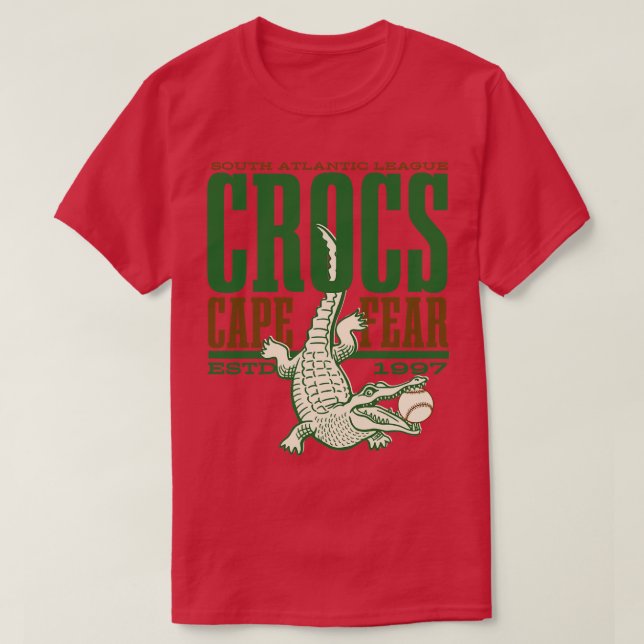 Camiseta Cabo Fear Crocs (Frente do Design)