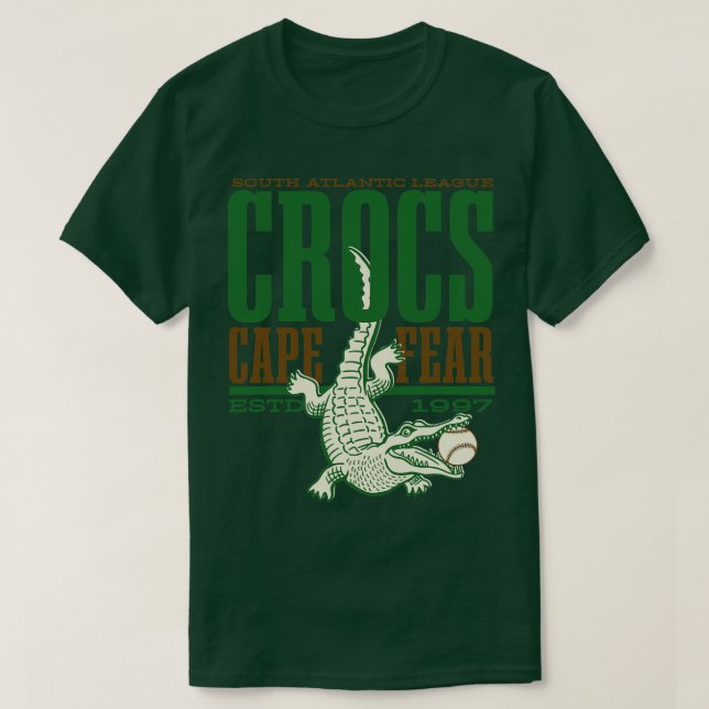 Camiseta Cabo Fear Crocs (Frente do Design)