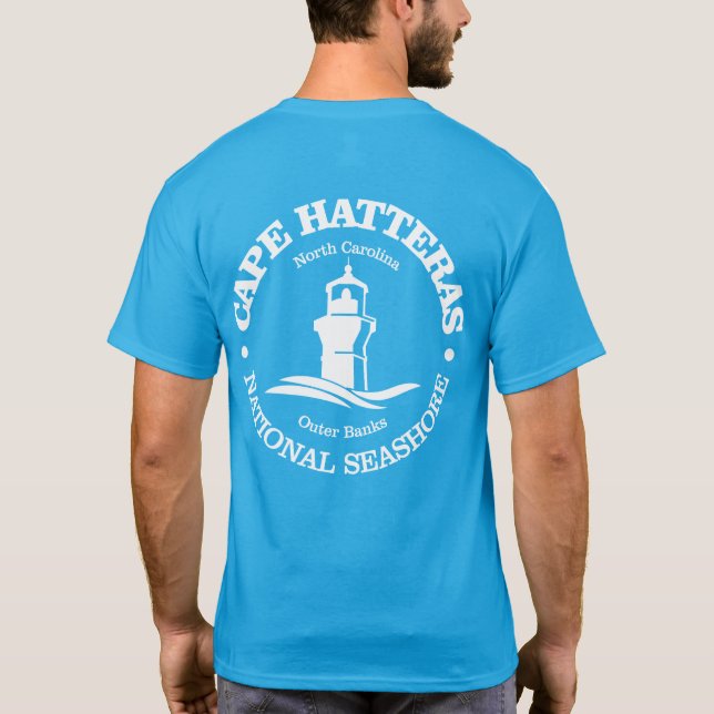 Camiseta Cabo Hatteras (farol) (Verso)