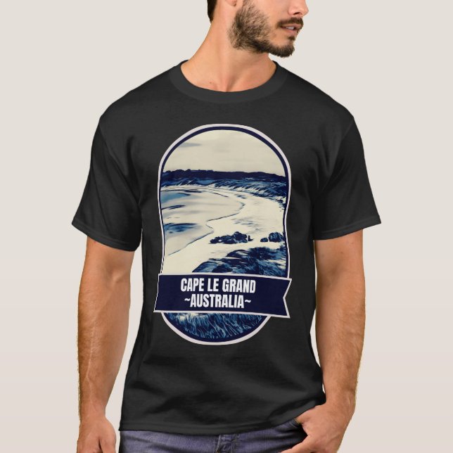 Camiseta Cabo Le Grand � O Horizonte Sem Fim da Austrália (Frente)