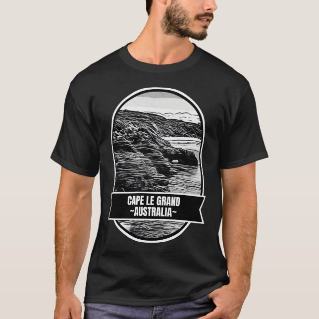 Camiseta Cabo Le Grand � O Horizonte Sem Fim da Austrália (Frente)