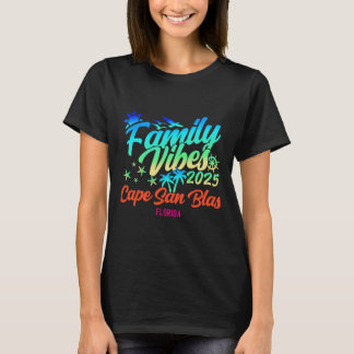 Camiseta Cabo San Blas Flórida Vibrações Familiares Férias