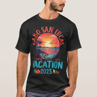 Camiseta Cabo San Lucas México Férias 2025 Lembrança