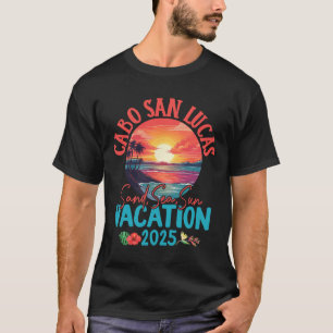 Camiseta Cabo San Lucas México Férias 2025 Souvenir Match