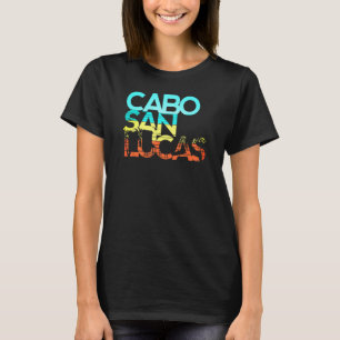 Camiseta Cabo San Lucas México, Retro Vacação Mexicana