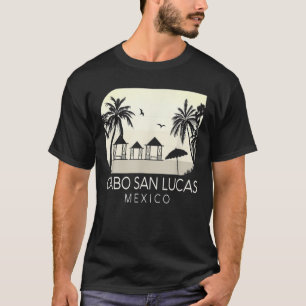 Camiseta Cabo San Lucas México, Retro Vacação Mexicana