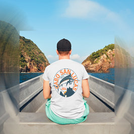 Camiseta Cabo San Lucas - Pesca Náutica Vintage