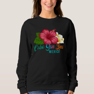 Camiseta Cabo San Lucas Vacation Mexico Tropical Hibiscus F