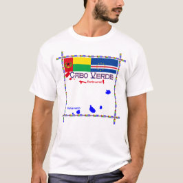 Camiseta Cabo Verde Barlavento Sotavento