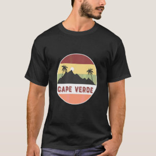 Camiseta Cabo Verde Montanha E Palmeiras