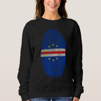 Camiseta Cabo Verde Sinalizador Imprimido No Meu Dna Para C