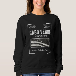 Camiseta Cabo Verdean Clothes Cabo Verde Bandeira Cabo Verd