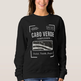 Camiseta Cabo Verdean Clothes Cabo Verde Bandeira Cabo Verd