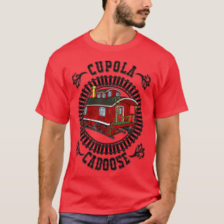 Camiseta caboose de madeira clássica