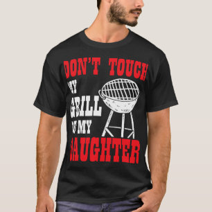 Camiseta Cabos De CHURRASCO Para Tabageiros De Pai Masculin
