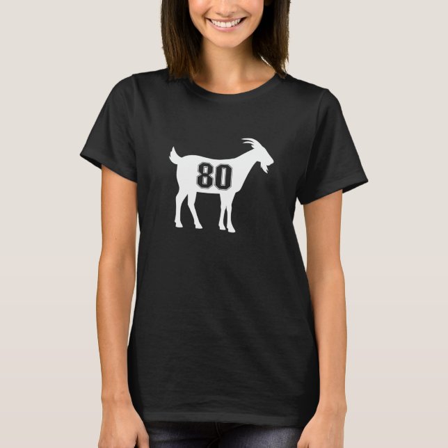 Camiseta Cabra 80 G.O.A.T. Número Oitenta Cabra (Frente)
