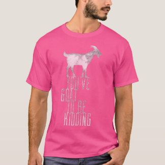 Camiseta Cabra Afastada A Brincar