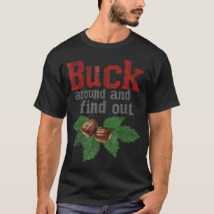 Camiseta Cabra Around E Descobrir Citação Divertida De Ohio