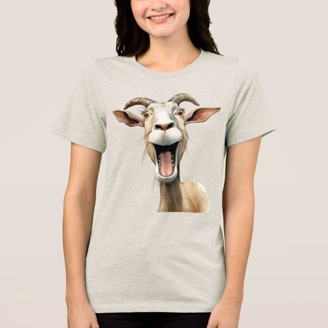 Camiseta Cabra caprichosa (Frente)