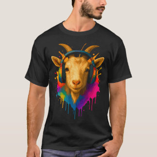 Camiseta Cabra Com Música