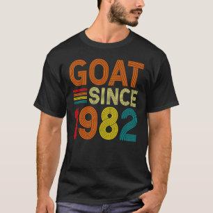 Camiseta Cabra De aniversário de 40 anos 40 Anos De Idade D