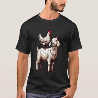 Camiseta Cabra de Frango Fofo