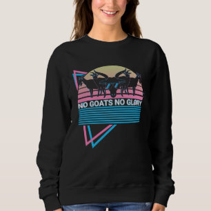 Camiseta Cabra Engraçada Retro Sem Cabras Sem Glória