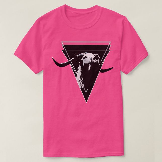 Camiseta Cabra Esoteric (Frente do Design)