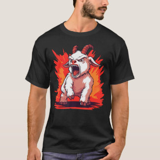 Camiseta Cabra Irritada Cabra Engraçada