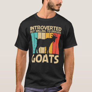 Camiseta Cabra legal Para Homens Cultivo De Caprinos 1