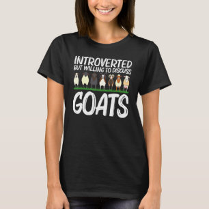 Camiseta Cabra legal Para Homens Fazendas Domésticas De Cap
