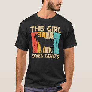 Camiseta Cabra legal Para Raparigas Caprinas Agricultura 1