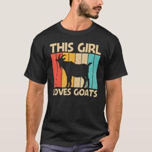 Camiseta Cabra legal Para Raparigas Caprinas Agricultura 1
