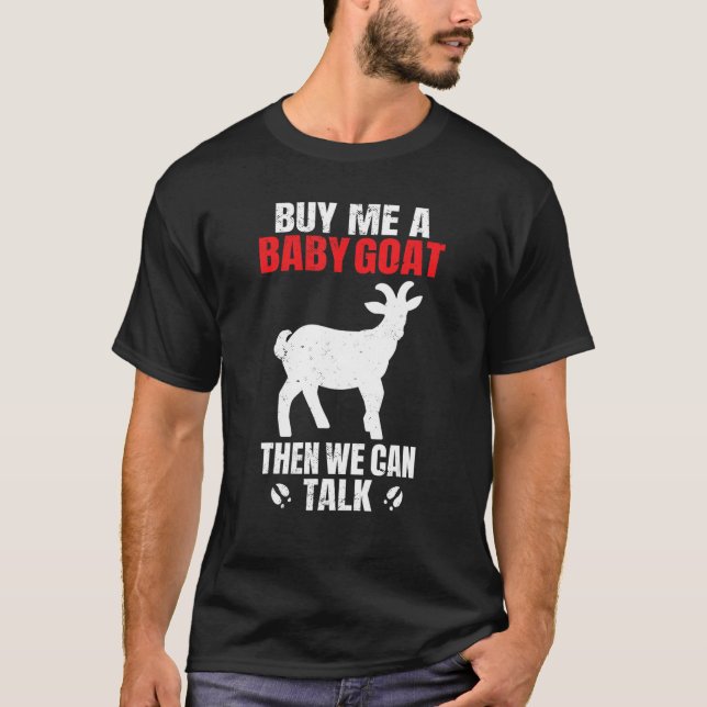 Camiseta Cabra   Me Compre Um Cabrito E Nós Podemos Convers (Frente)