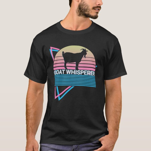 Camiseta Cabra Retro Sussurrador de Cabra (Frente)