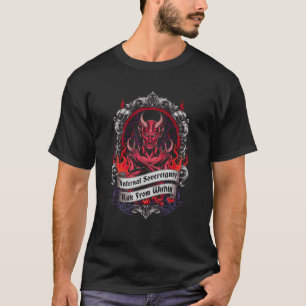 Camiseta Cabra Satânica Bruxa Baphomet Oculto Arte Sombria