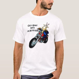 Camiseta Cabra velha com uma atitude