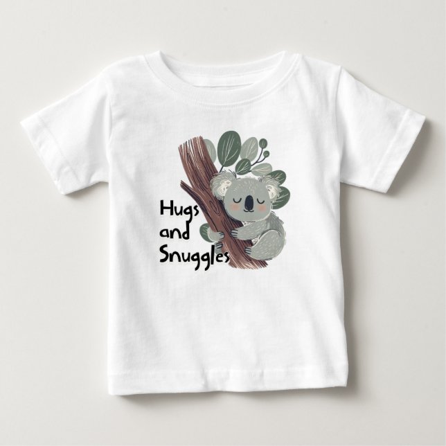 Camiseta Cabraço de Coala Fofo e Abraços (Frente)