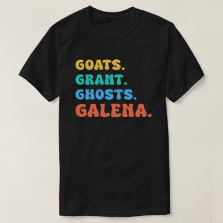Camiseta cabras concedem fantasmas galena ilIllinois