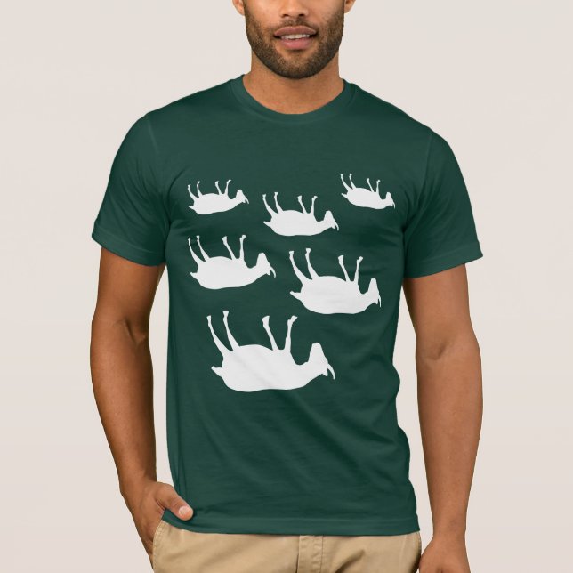Camiseta Cabras de desmaio (Frente)