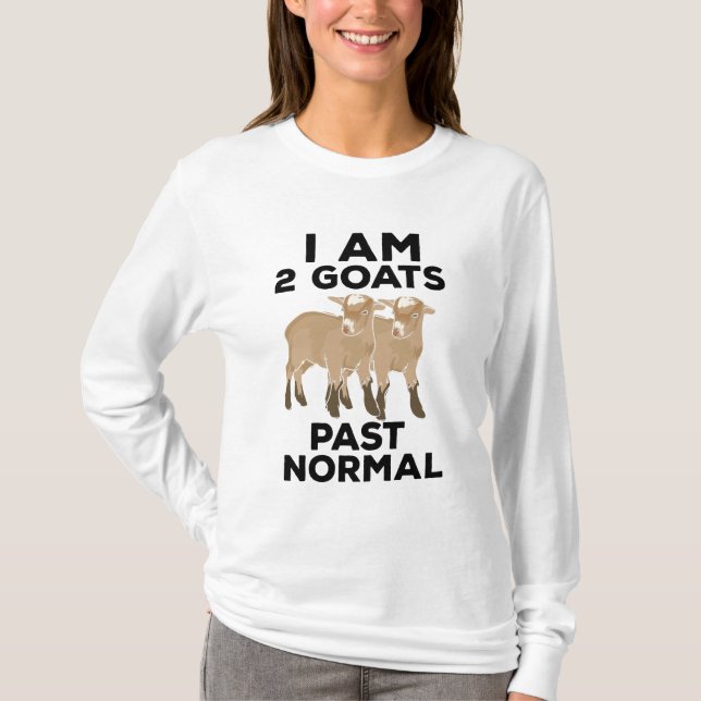 Camiseta Cabras - Estou 2 Cabras Além do Normal (Frente)