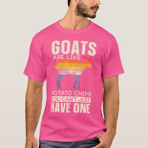 Camiseta Cabras São Como Batatas Fritas Não Se Pode Ter Só 