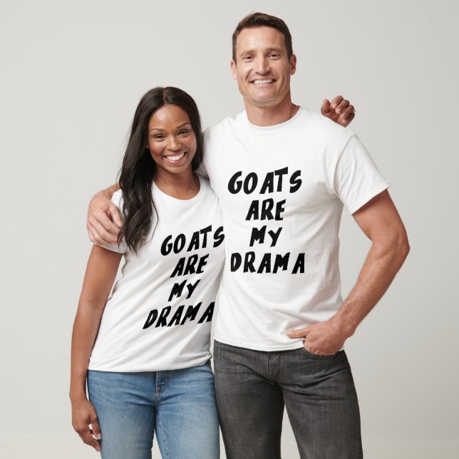 Camiseta Cabras são meu drama (Unissex)