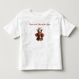 Camiseta Cabrito com Fantasia Chinesa