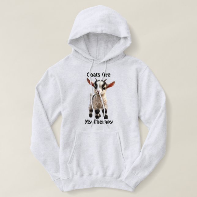 Camiseta Cabrito com Pelagem Fofa e Expressão Brilhante (Frente do Design)