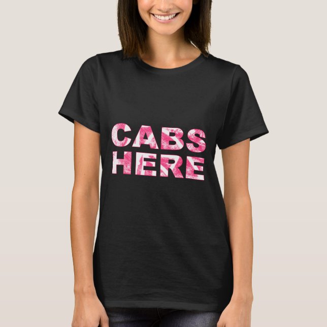 Camiseta Cabs Here Gym Tan Laundry New Jersey Gtl Garden  (Frente)