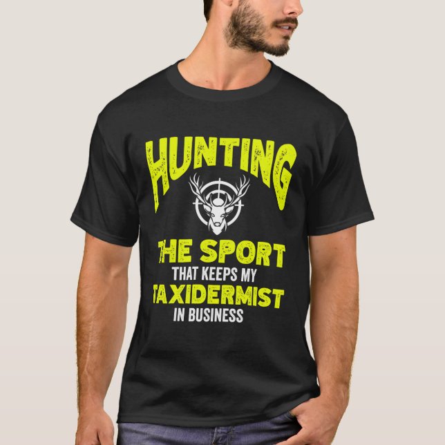 Camiseta Caça a Arcos caçadores de animais selvagens atiran (Frente)